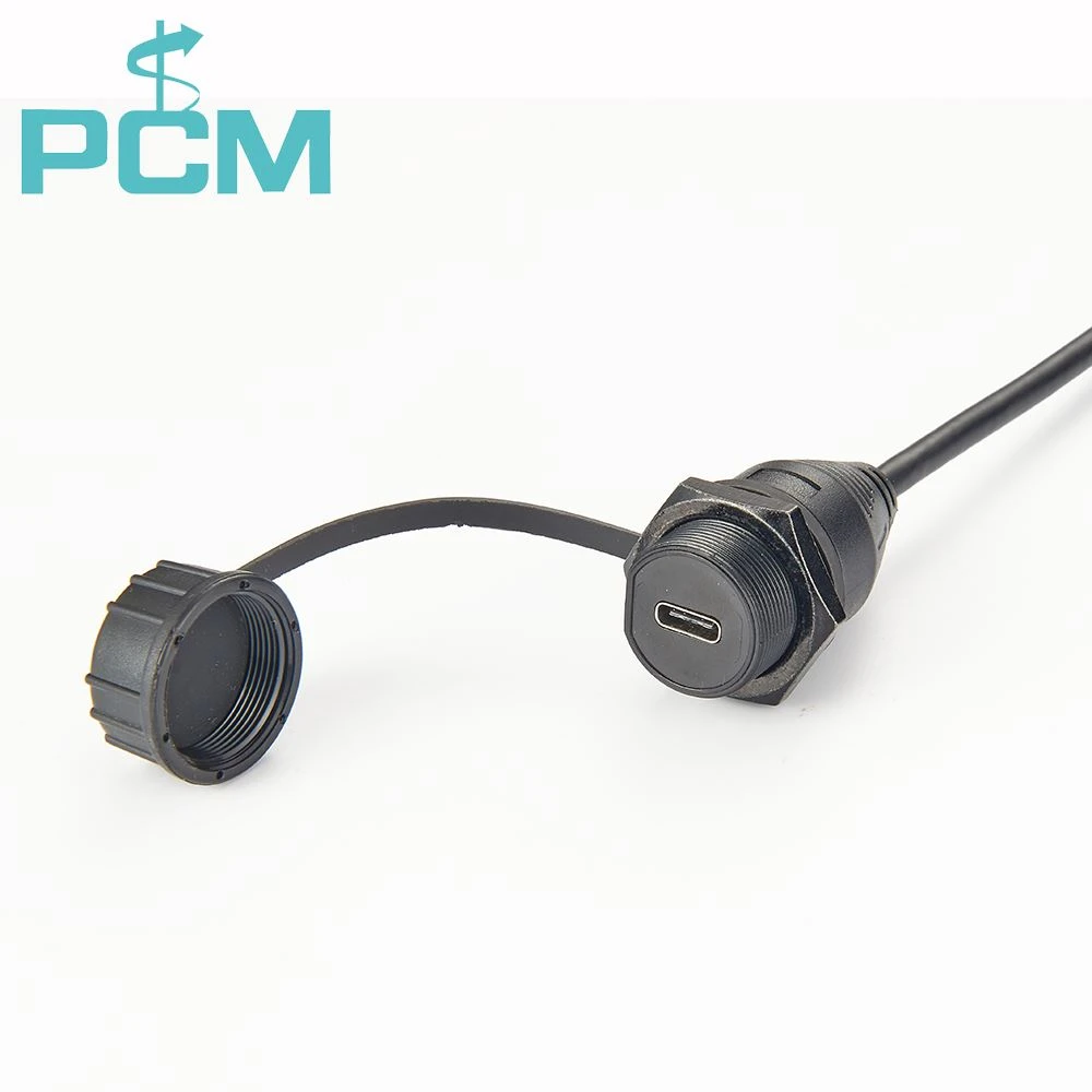 we are the manufacturer pf Cable cc Waterproof Type-C USB 3.1 Expansion Panel Embedded Car Expansion Cable