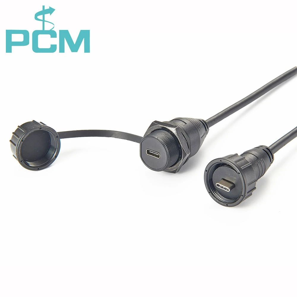 we are the manufacturer pf Cable cc Waterproof Type-C USB 3.1 Expansion Panel Embedded Car Expansion Cable