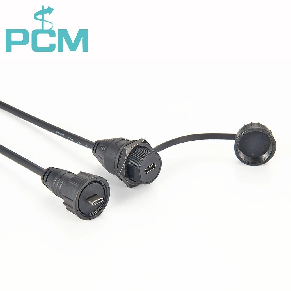 we are the manufacturer pf Cable cc Waterproof Type-C USB 3.1 Expansion Panel Embedded Car Expansion Cable