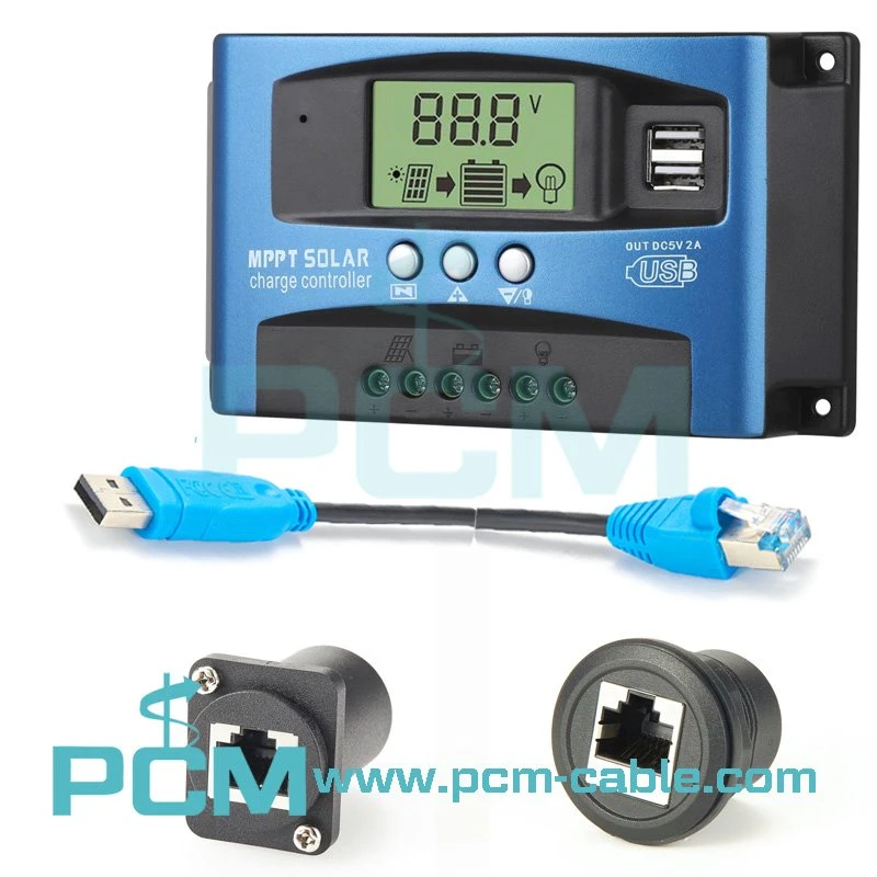 Solar Controller PC Communication Cable USB-RS485-150U Solar Controller PC Communication Cable USB-RS485-150U