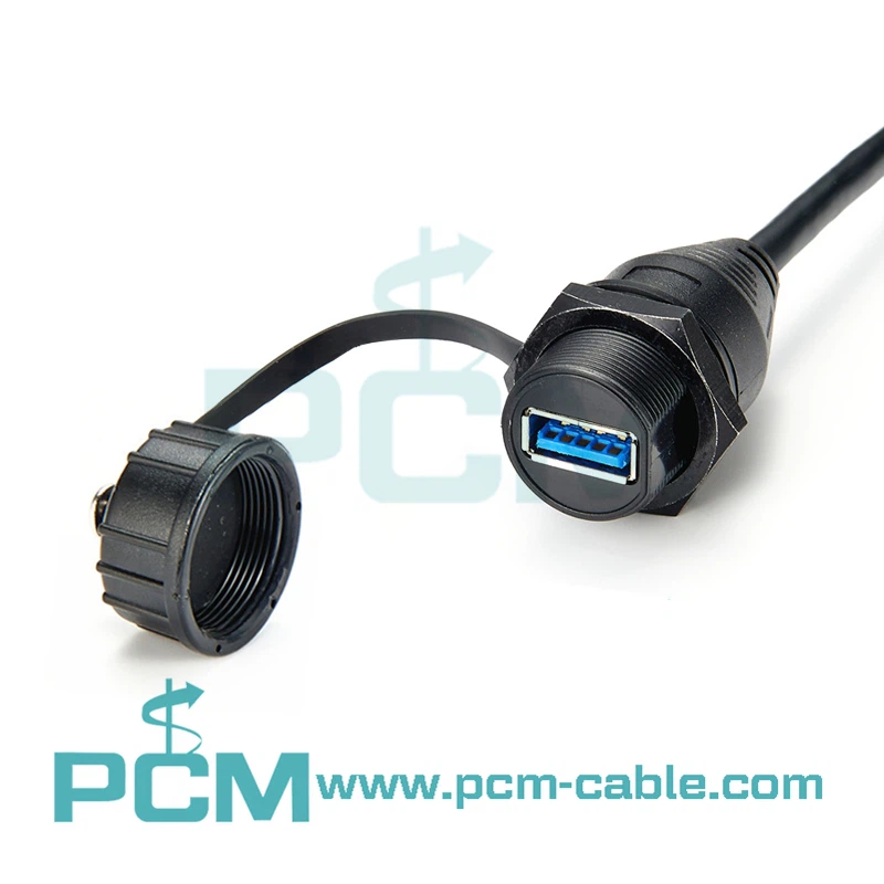 Waterproof USB 30 Cable Assembly