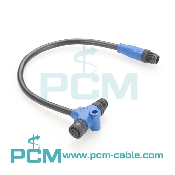 M12 T Type Splitter Cable