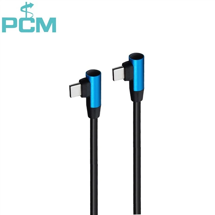USB-C 3.1 GEN2 Right Angle USB Type C Cable,Blue