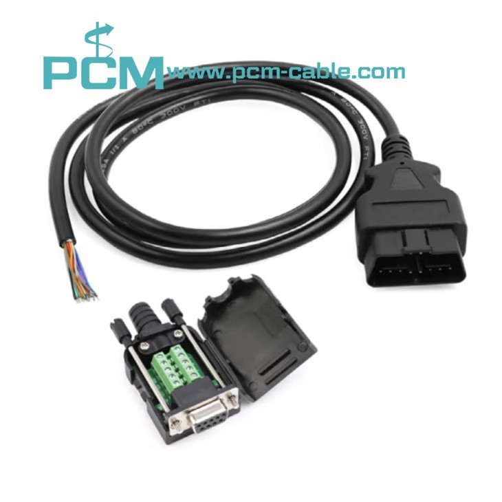 OBD2 Cable with DB9 Adapter