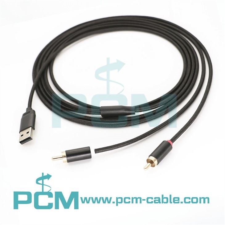 Skaitmeninis keitiklis iš RCA į USB