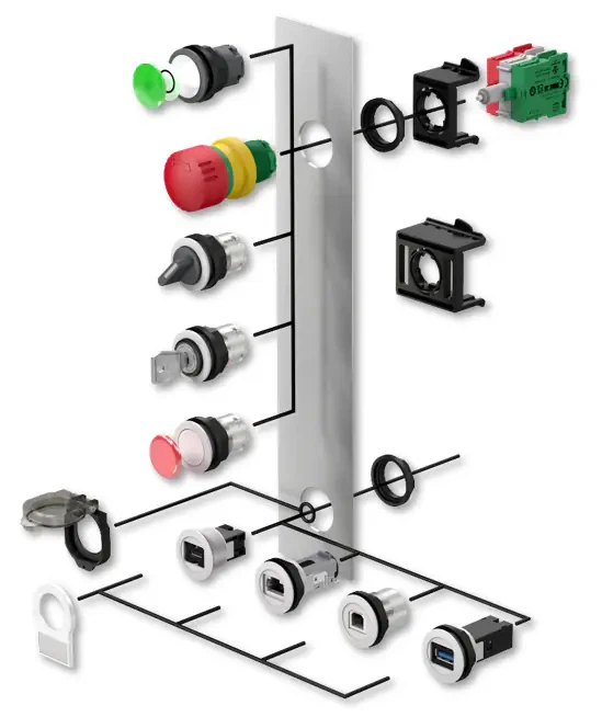 Har-port USB 2.0 A-A Cable