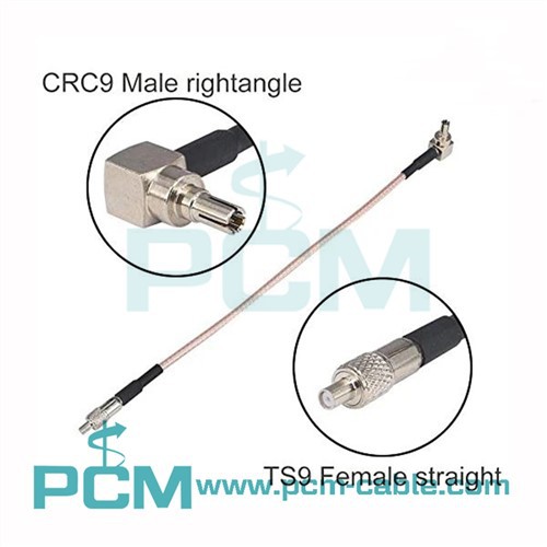 CRC9 į TS9 coax kabelis