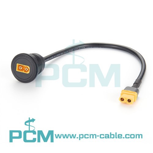 Ant skydelio montuojamas XT60 įkrovimo kabelis