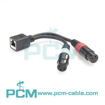 Axia Adapter Cable Dual XLR Female į RJ45 Female