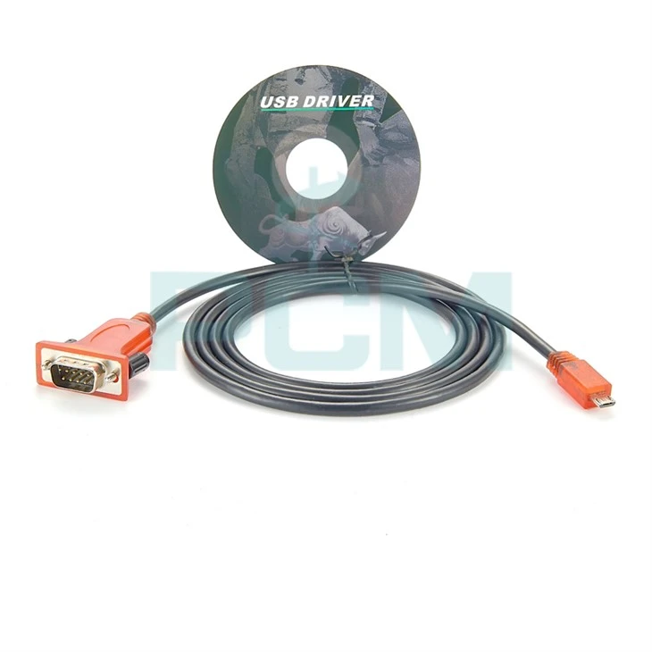 Mikro USB į RS232 DB9 nuoseklusis adapterio kabelis Mikro USB nuoseklusis keitiklis