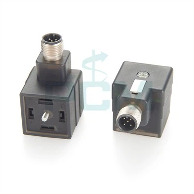 DIN vožtuvo adapteris su M8 M12 jungtimi